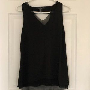 Black Sleeveless Blouse